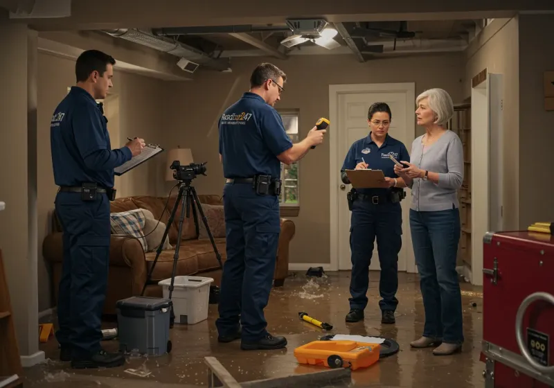 Water Damage Assessment and Insurance Documentation process in Parks, AZ